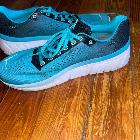 Hoka One One Blue Black Athletic Shoes Lightweight Performance size 9 Women’s - Picture 3 of 8